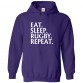 Eat Sleep Rugby Repeat Unisex Kids and Adults Pullover Hoodie for Rugby Game Lovers & Players Eat Sleep Rugby Repeat Unisex Kids and Adults Pullover Hoodie for Rugby Game Lovers & Players